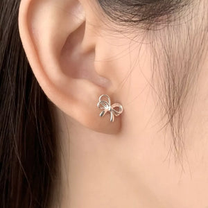 romantic earrings in Silver with not applicable