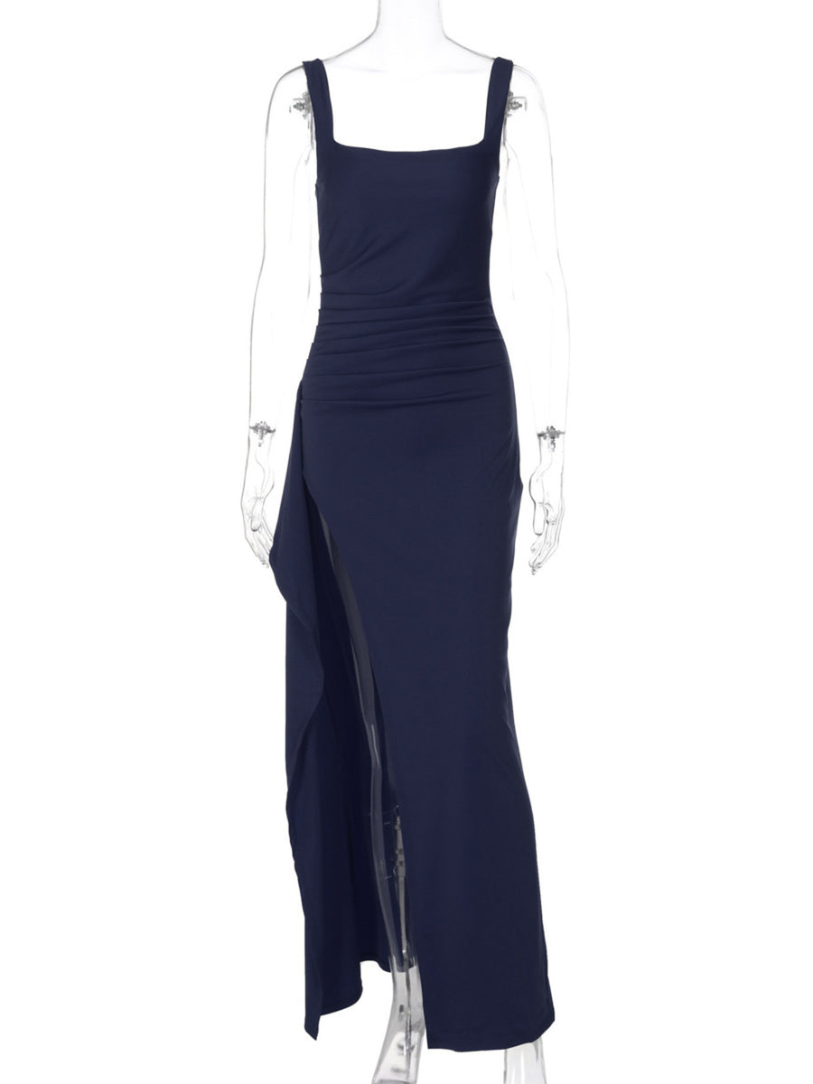 Dark Green maxi dress