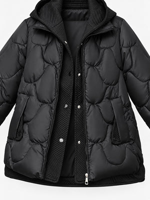 quilted jacket featuring quilted in Beige White with Polyester and nylon Filling: Polyester Care instructions: Hand wash