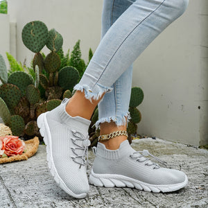 Beige sneakers