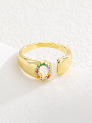 18K Gold-Plated, Copper, Zircon Care instructions: While wearing the pearl jewel ring in T with band silhouette