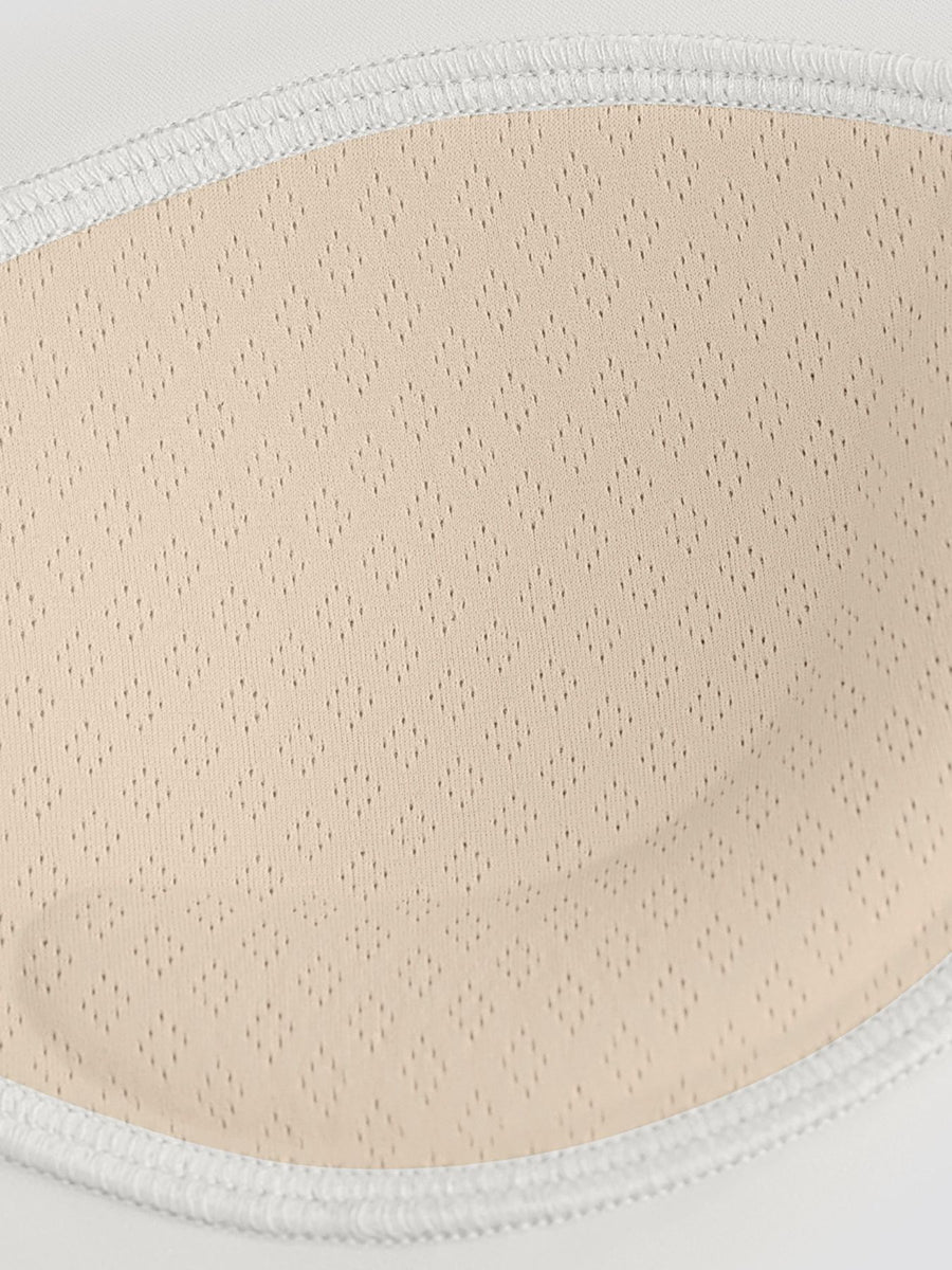 Scoop Neck Active Sports Bra in Dusty Pink with Quick-Dry