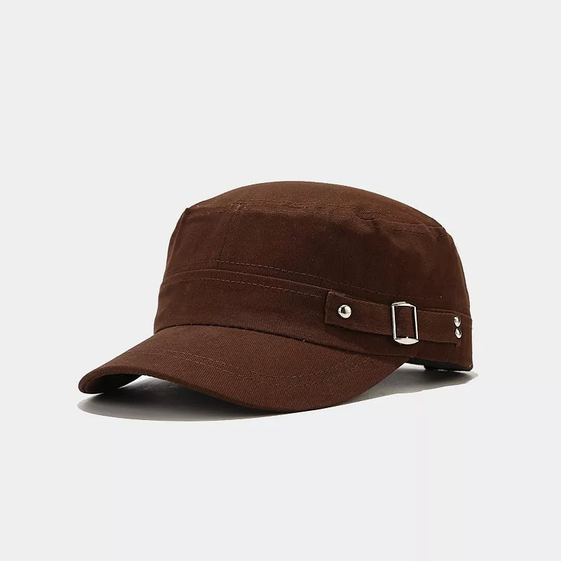 cotton Imported Size & cap in Beige with fitted silhouette