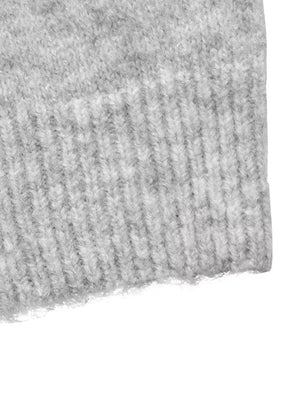 65% polyester, 13% plyamide, 13% acrylic, 6% wool, 3% elastane Care instructions cardigan in Gray/white with regular