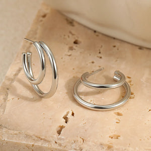 earrings in Gold with gold-plated and mini