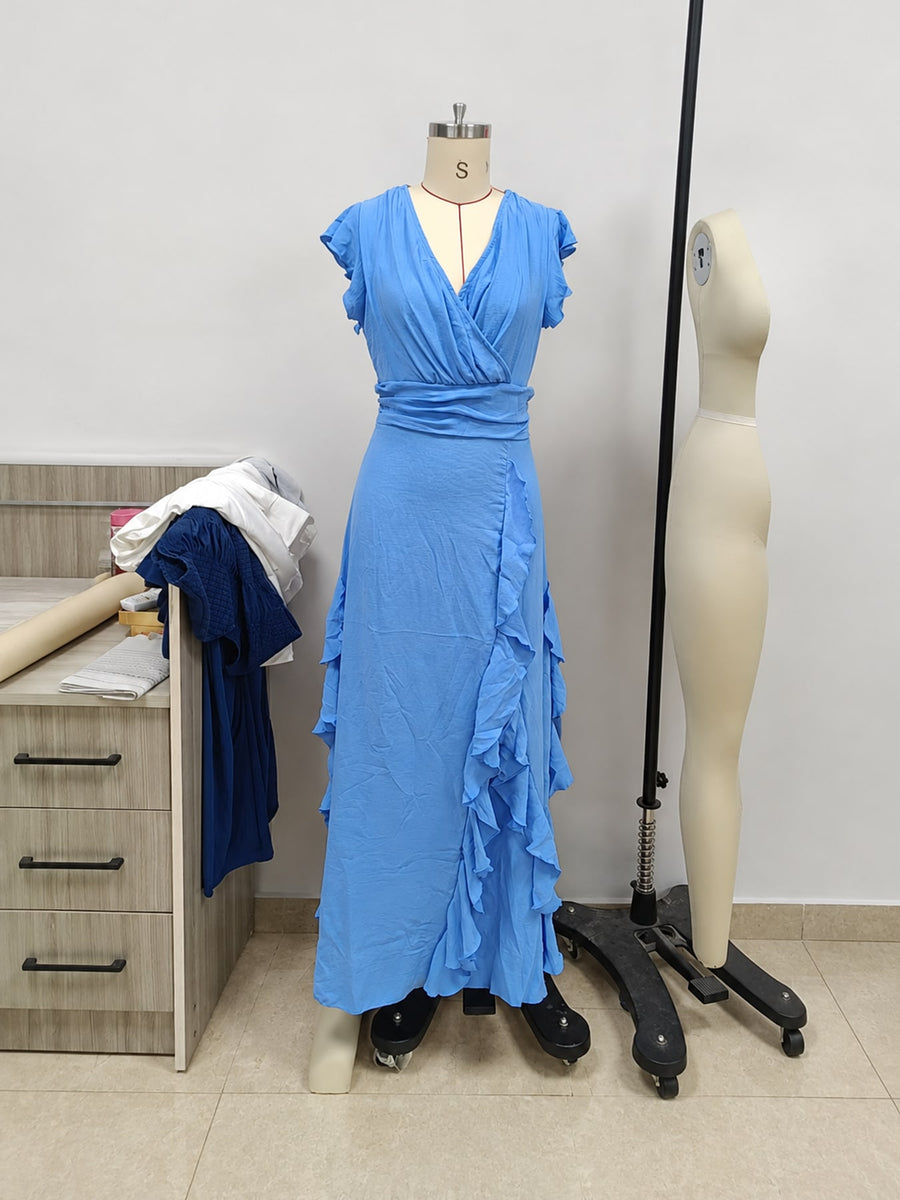 maxi dress in Black