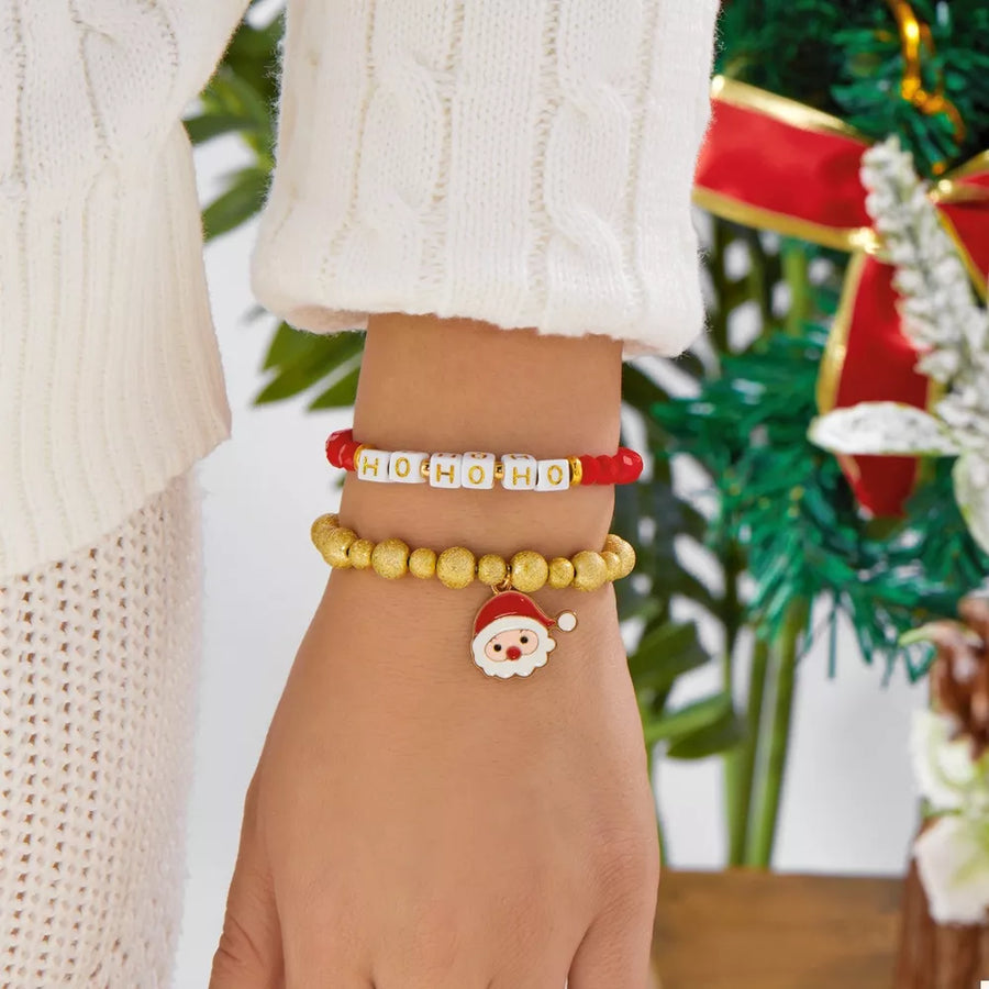 festive bracelet in gold with not applicable