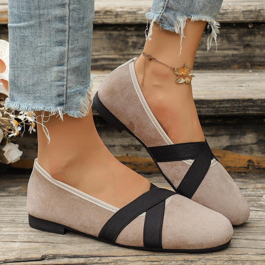 Brown loafers