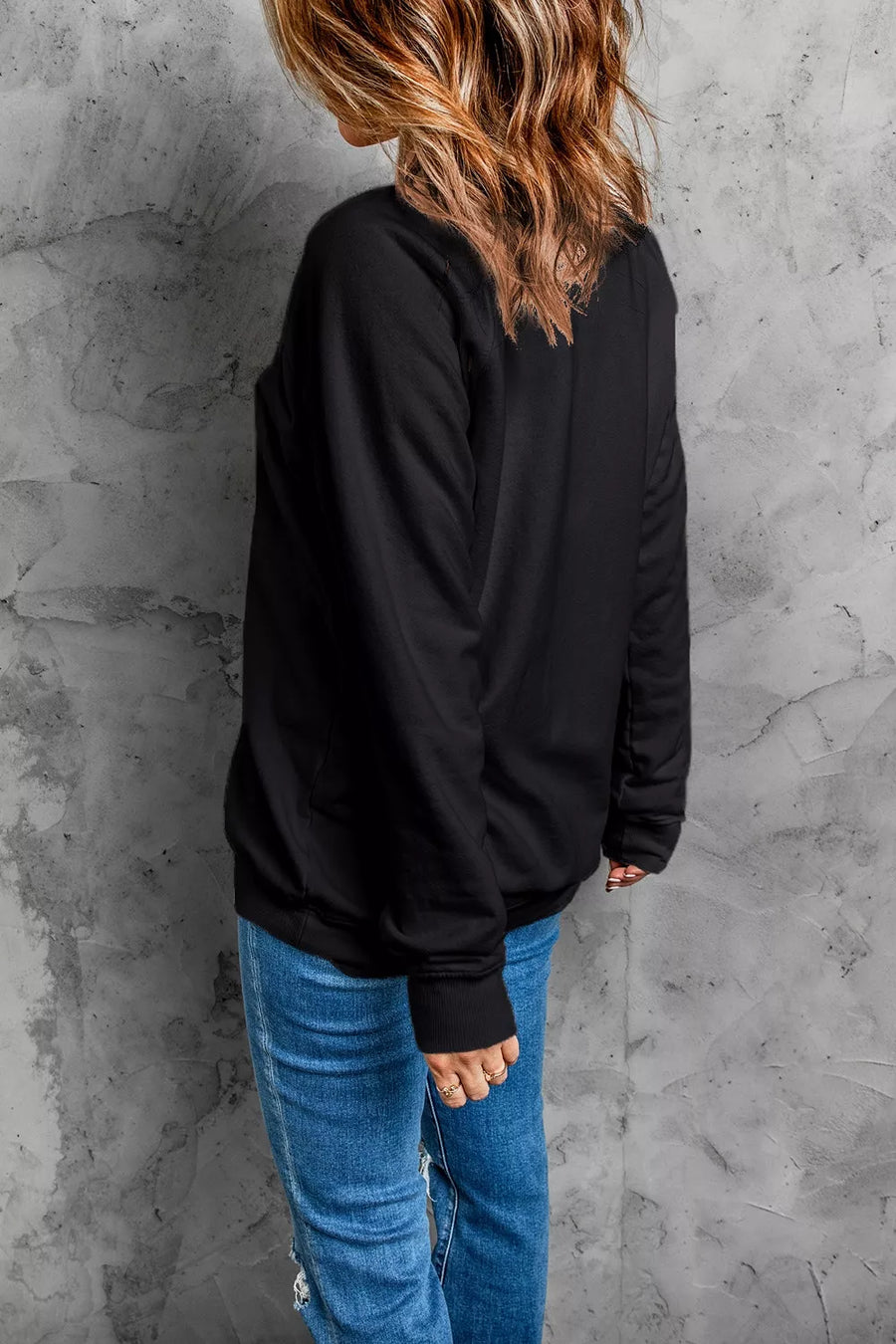 sweatshirt featuring graphic-print in copper with 50% polyester, 50% cotton Care instructions: Machine wash cold texture