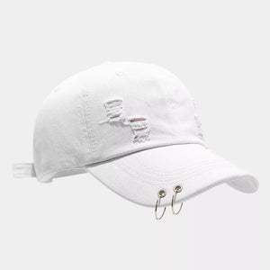 streetwear cap in Denim Light Blue with N/A