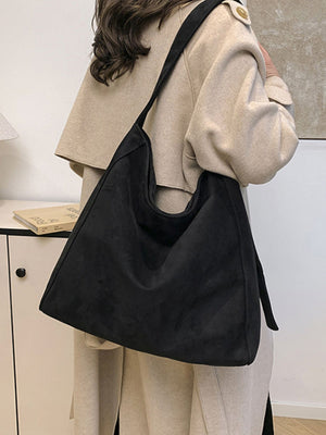 crossbody bag in Beige with adjustable straps and large