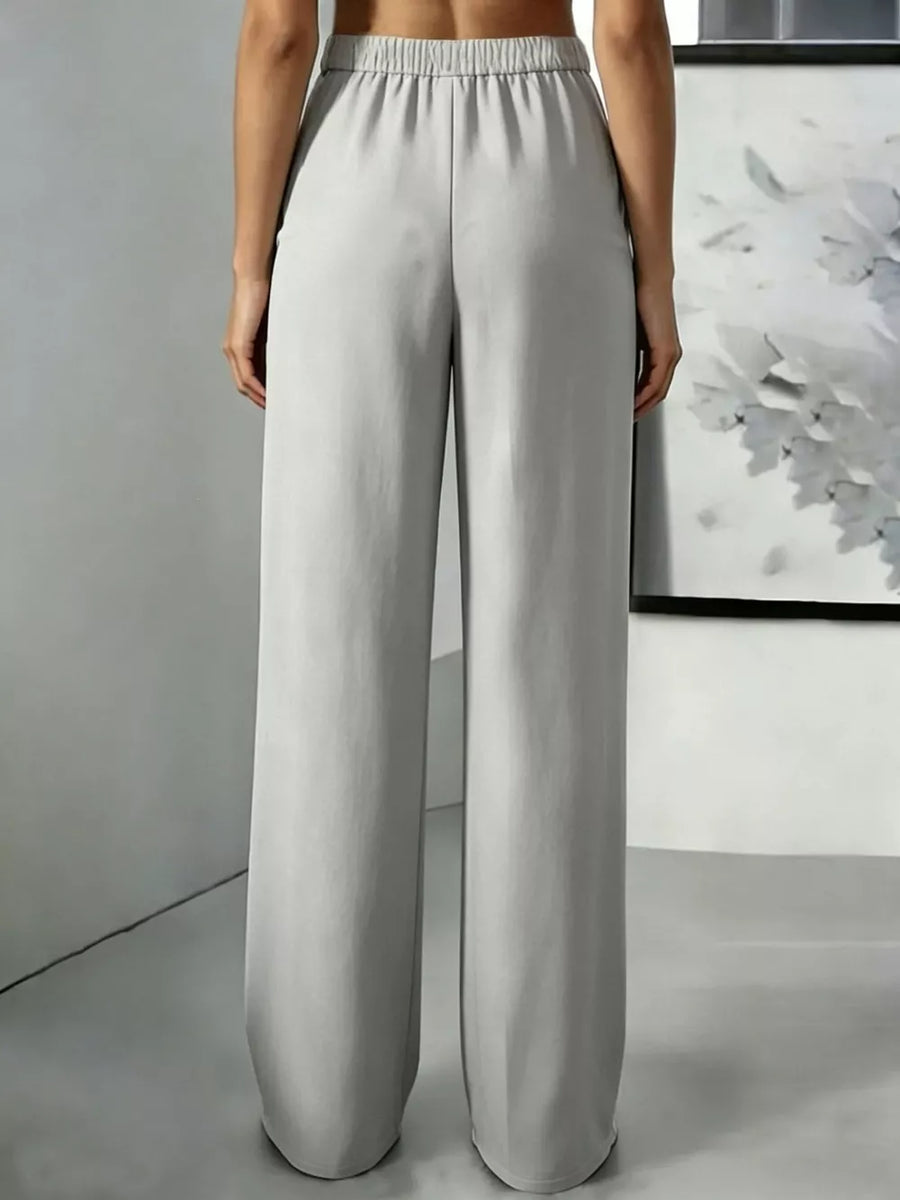 Dark Blue wide-leg pants