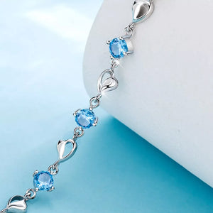 0.3 Carat Moissanite 925 Sterling Silver Bracelet option 5