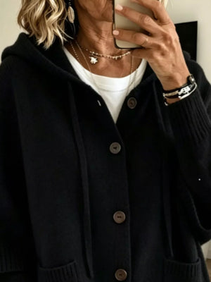 100% polyester Care instructions: Machine wash cold cardigan in White with relaxed silhouette