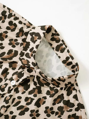 classic button-down shirt in black with collared
