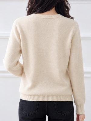 Viscose fiber and polyester Care instructions: Hand wash cold cardigan in Dark Camel with relaxed silhouette