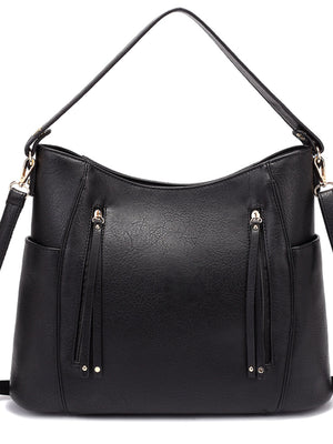 Black shoulder bag
