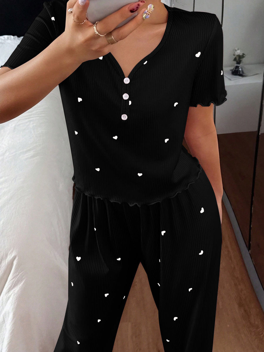 Apricot pajama set