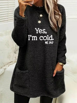 100% polyester Care instructions: Machine wash cold sweatshirt in Gray with relaxed silhouette