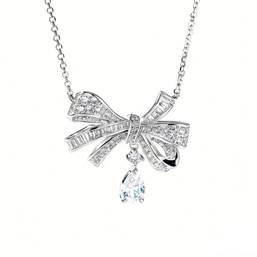 silver necklace
