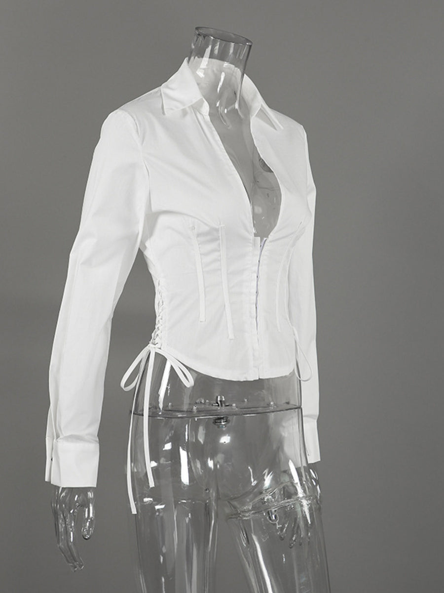 white blouse