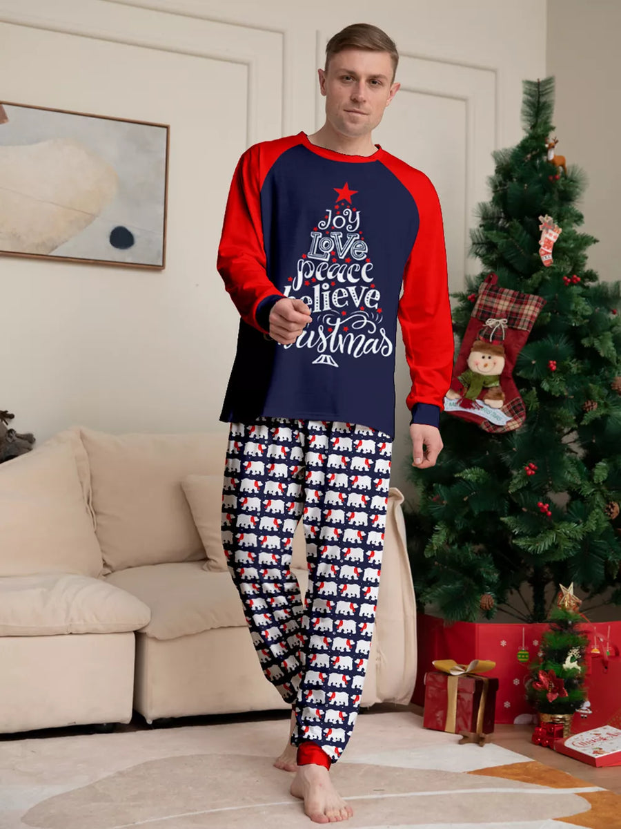 pajama set in Mom with graphic-print, animal-print and plus-size