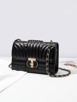 black crossbody bag