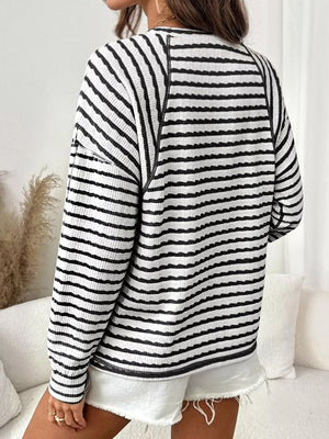 100% polyester Care instructions: Machine wash cold t-shirt in Navy Blue with relaxed silhouette