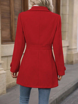 overcoat in Khaki