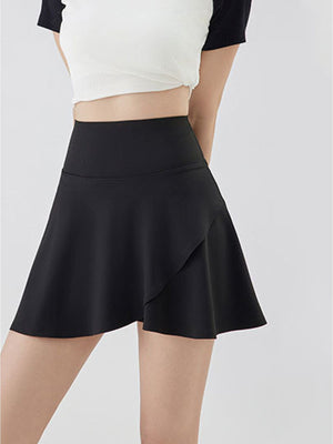 mini skirt in Gray - Leg-Lengthening with high-waisted and mini