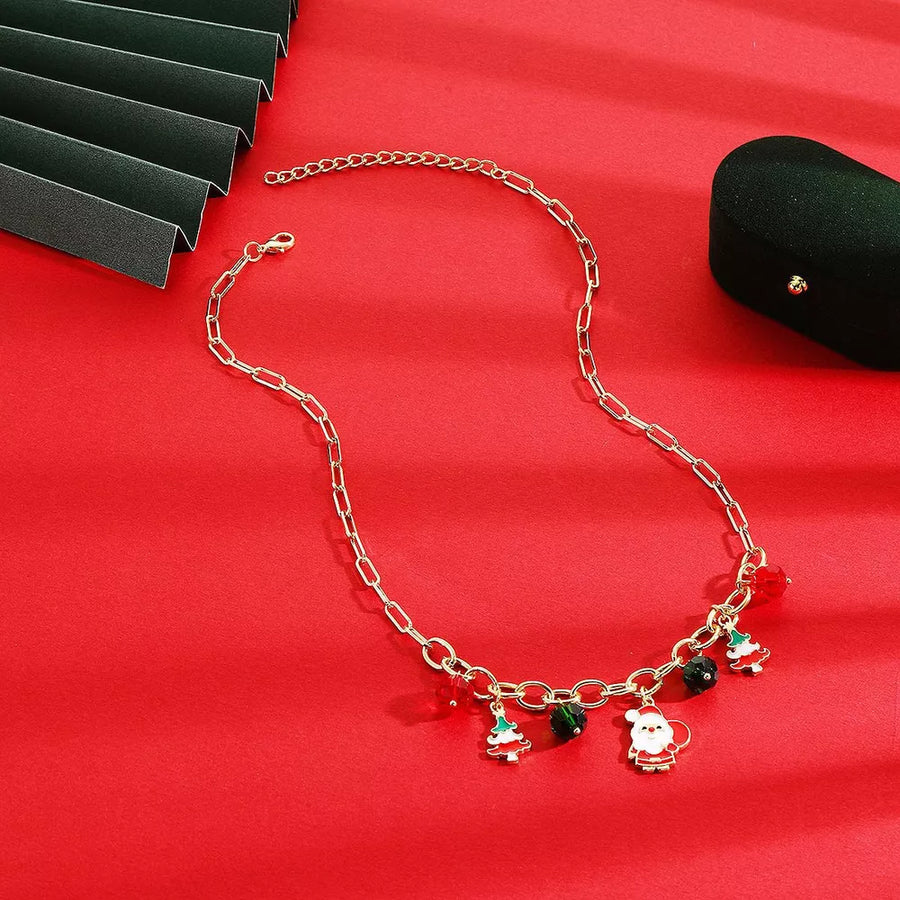 18K Gold-Plated, Alloy, Crystal Care instructions: 1 necklace in red with straight silhouette