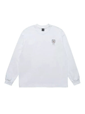 black oversized t-shirt with crew neck