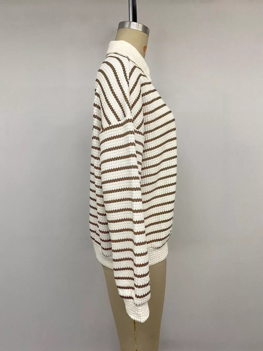 cream pullover sweater