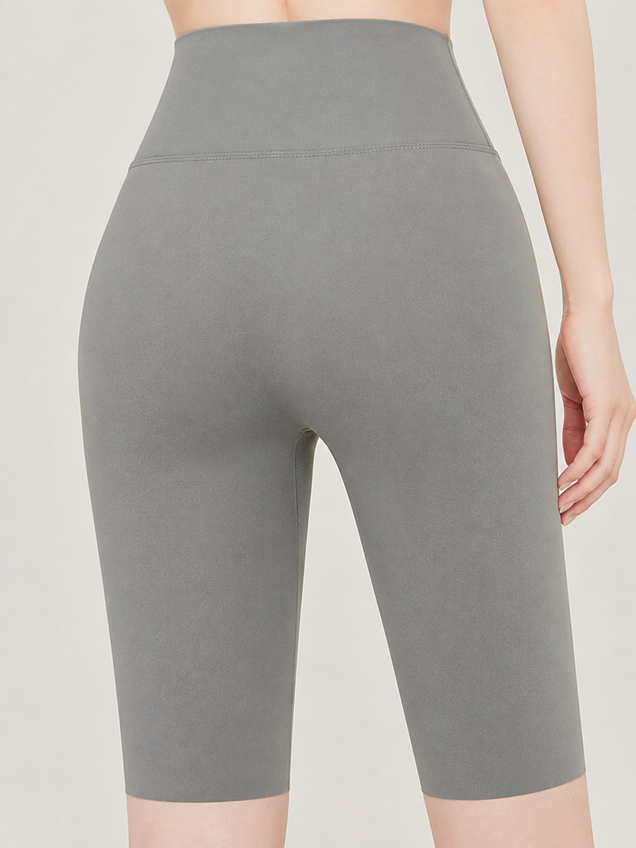 Gray bike shorts