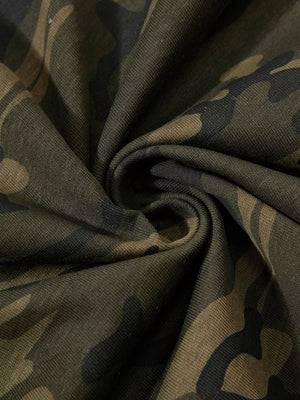 Men's Camouflage Print Short Sleeve T-shirt option 7