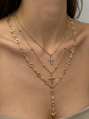 Gold necklace