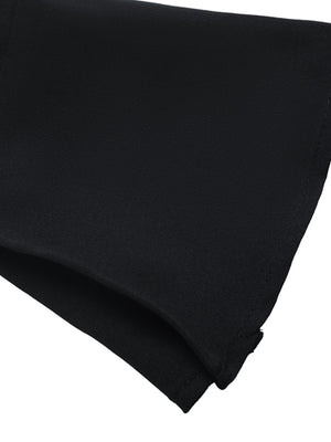 black with shirt dress with buttoned 17