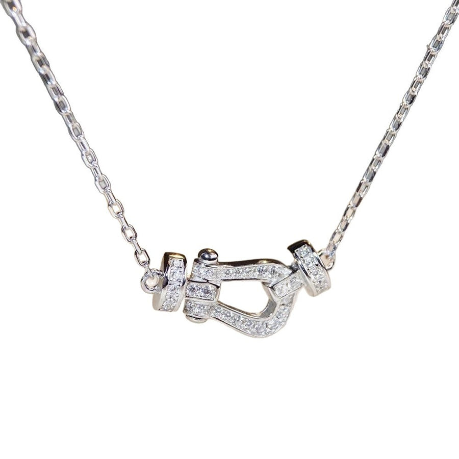 clear necklace