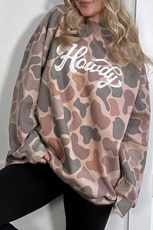 Dusty Pink sweatshirt with hip-length and pullover