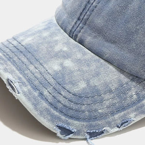 Brown cap with washed and not applicable