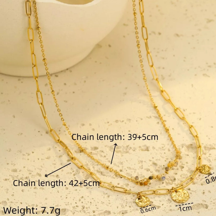 Gold necklace