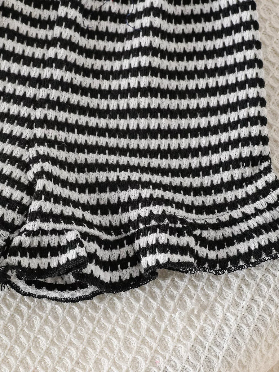 Children S Striped Tank And Shorts Set option 5