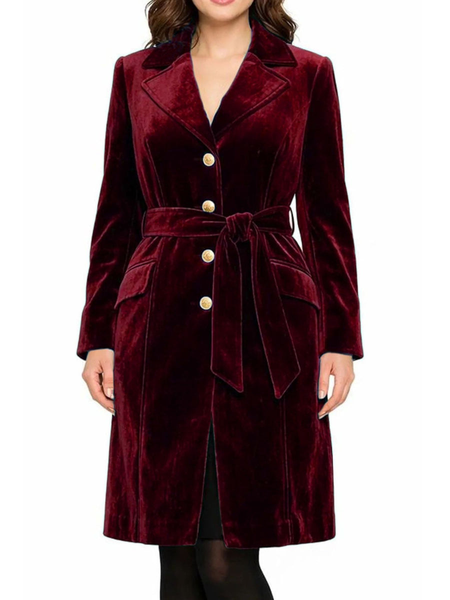 100% polyester Care instructions: Machine wash cold trench coat in Black with A-line silhouette