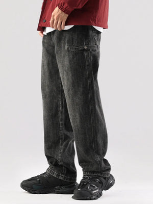 Sage Men S Vintage Wash Relaxed Fit Jeans
