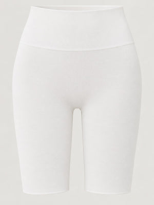 bike shorts in Cocoa with high-waisted and bermuda