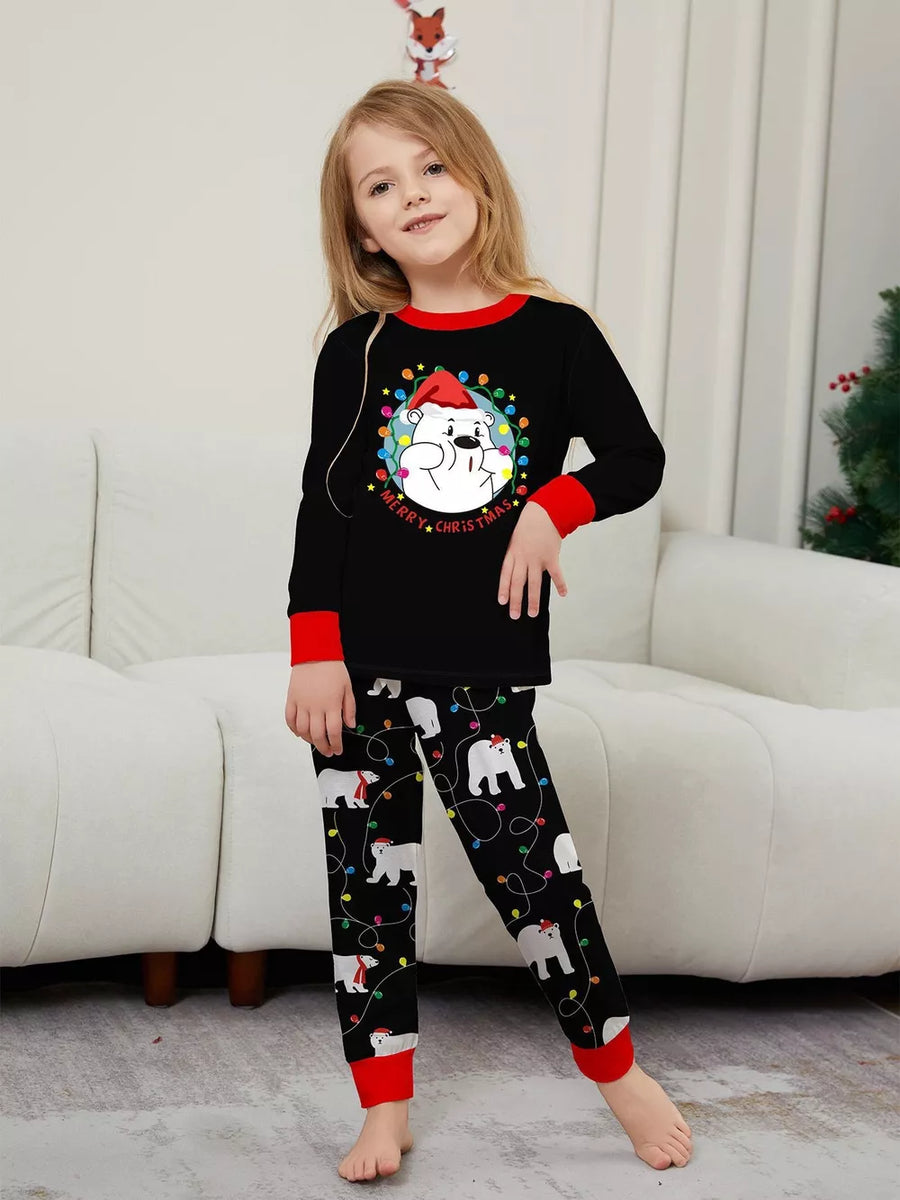 pajama set in Kid with two-piece set and hip-length, full-length