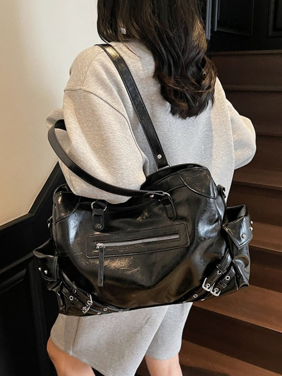 Black handbag