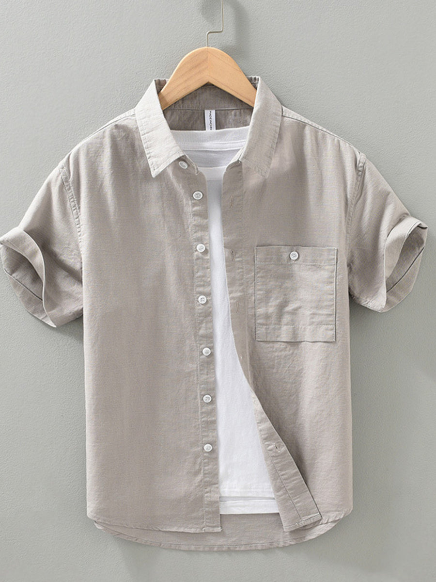 95%cotton,5%spandex Care instructions: Machine wash cold button-down shirt in White with regular silhouette