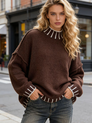 Gray Knit Tops