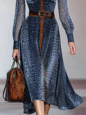 100% polyester Care instructions: Machine wash cold shirt dress in Dusty Blue with A-line silhouette
